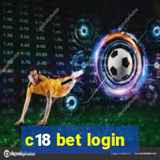 c18 bet login